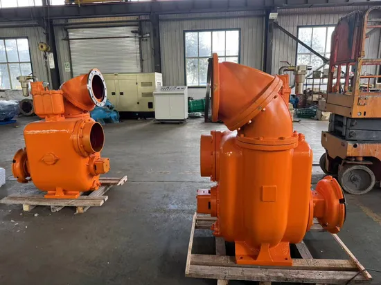 Self Priming Flood Control Water Pump Driven by Diesel Engine with Wheel